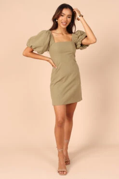 Tuscany Dress - Olive 13 Tuscany Dress - Olive -Clothing Discount Shop petal and pup usa dresses tuscany dress olive 32314797195441