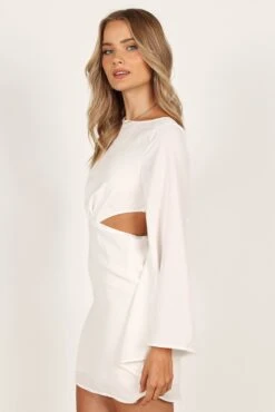 Vera Mini Dress - White 25 Vera Mini Dress - White -Clothing Discount Shop petal and pup usa dresses vera mini dress white 33173386985649