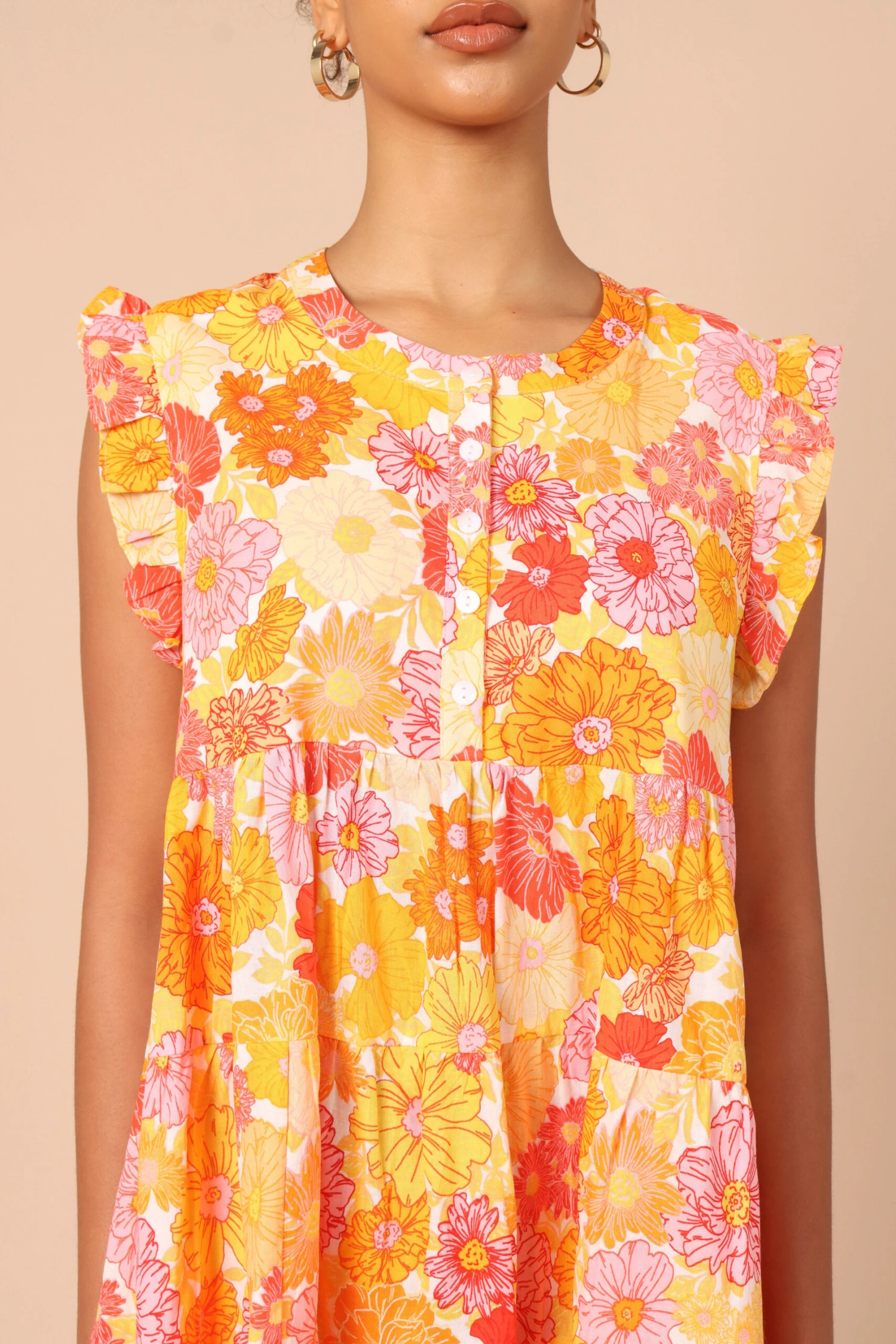 Zuma Dress - Orange 5 Zuma Dress - Orange - Image 3