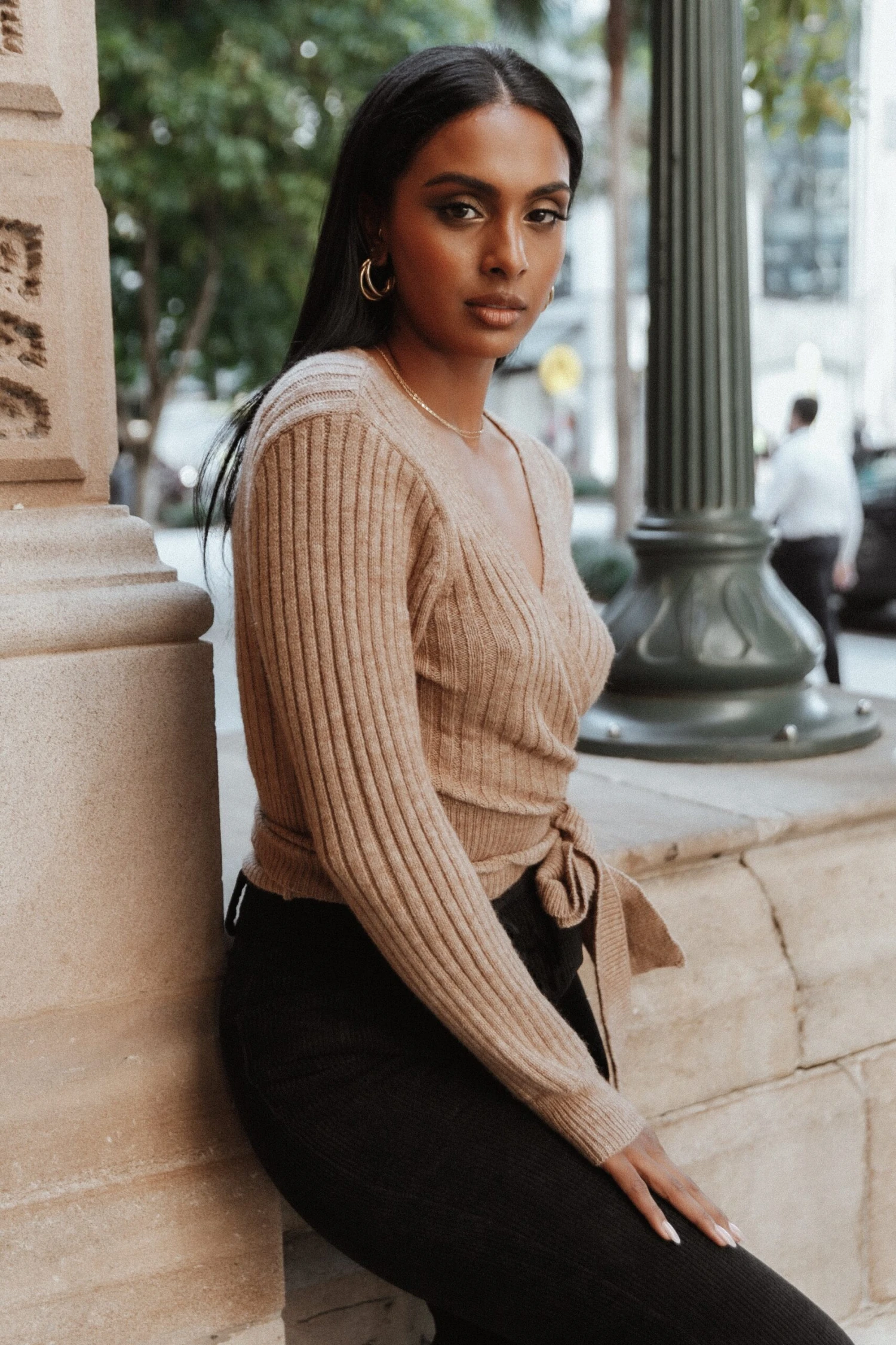 Brother Knit Sweater - Mocha 12 Brother Knit Sweater - Mocha - Image 10