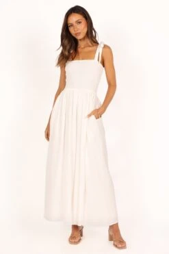 Miles Wide Leg Jumpsuit - White