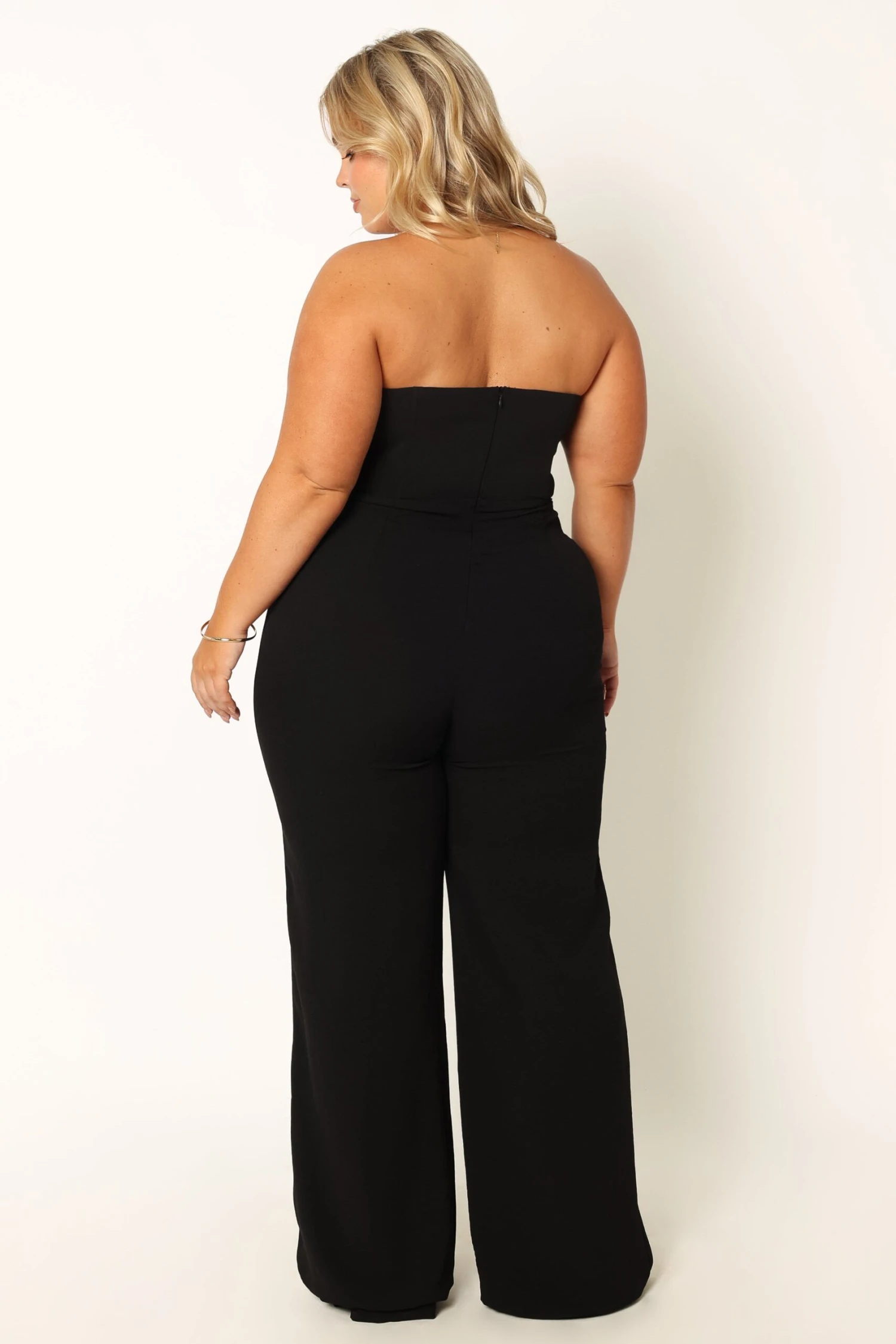 Nyla Sweetheart Jumpsuit - Black 12 Nyla Sweetheart Jumpsuit - Black - Image 10