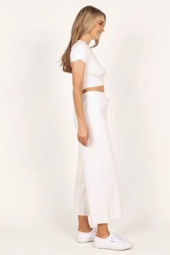 Ayers Set - White -Clothing Discount Shop petal and pup usa sets ayers set white 33225827254449