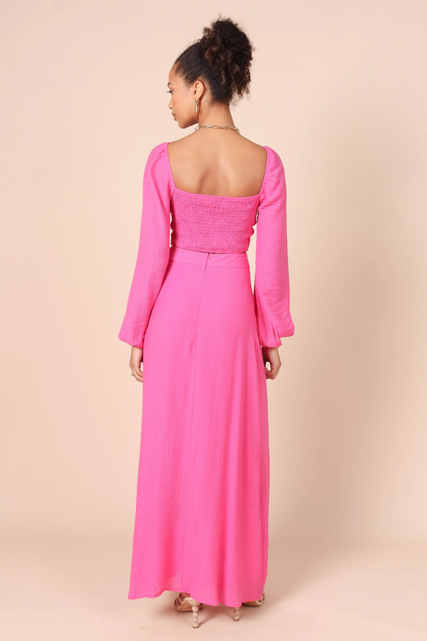 Claudia Two Piece Set - Pink 4 Claudia Two Piece Set - Pink - Image 2