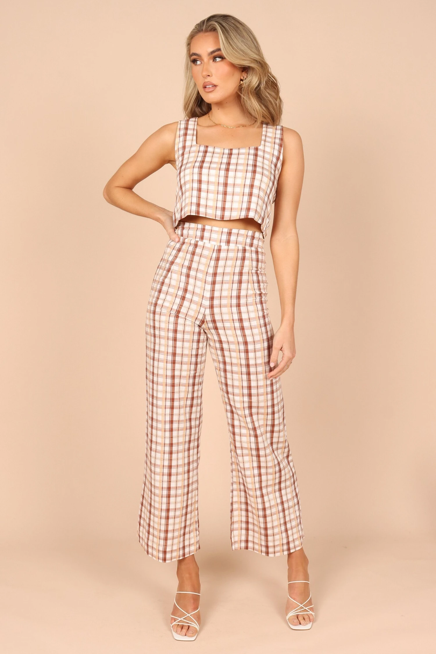 Anita Cropped Top - Beige 4 Anita Cropped Top - Beige - Image 2