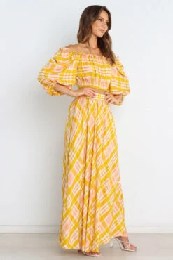 Charley Top - Yellow 11 Charley Top - Yellow -Clothing Discount Shop petal and pup usa tops charley top yellow 31526794330289