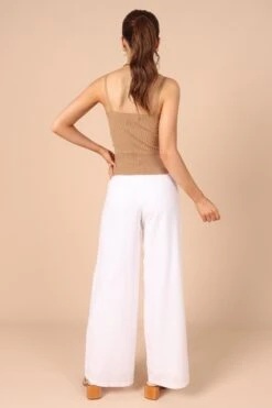 Gemma V Neck Tank Top - Camel 14 Gemma V Neck Tank Top - Camel -Clothing Discount Shop petal and pup usa tops gemma v neck tank top camel 32213971271857