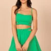 Julia Cropped Top - Green