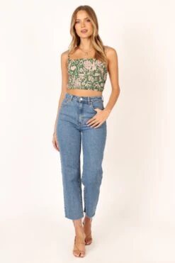 Lani Top - Green 18 Lani Top - Green -Clothing Discount Shop petal and pup usa tops lani top green 33856965935281