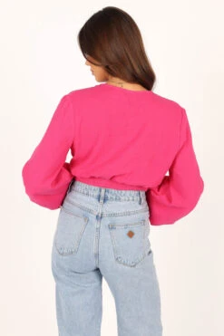 Marisole Top - Hot Pink 17 Marisole Top - Hot Pink -Clothing Discount Shop petal and pup usa tops marisole top hot pink 33757575413937