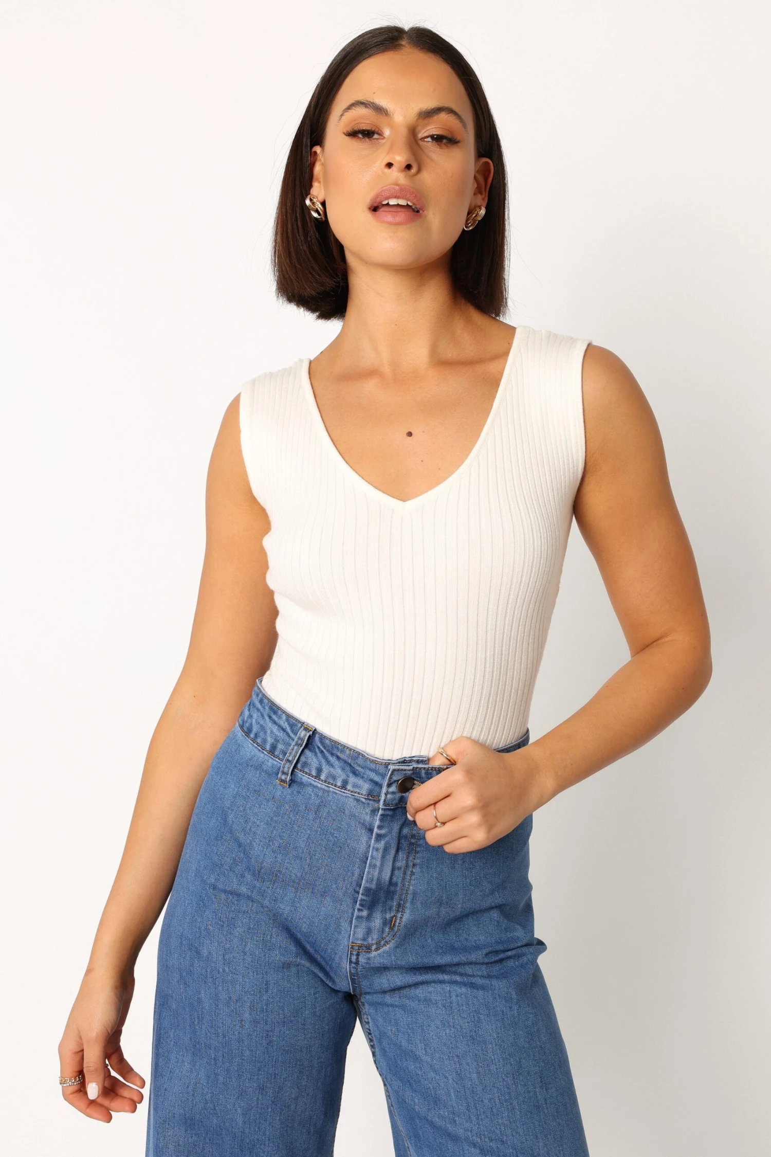 Remi Bodysuit - White 2 Remi Bodysuit - White