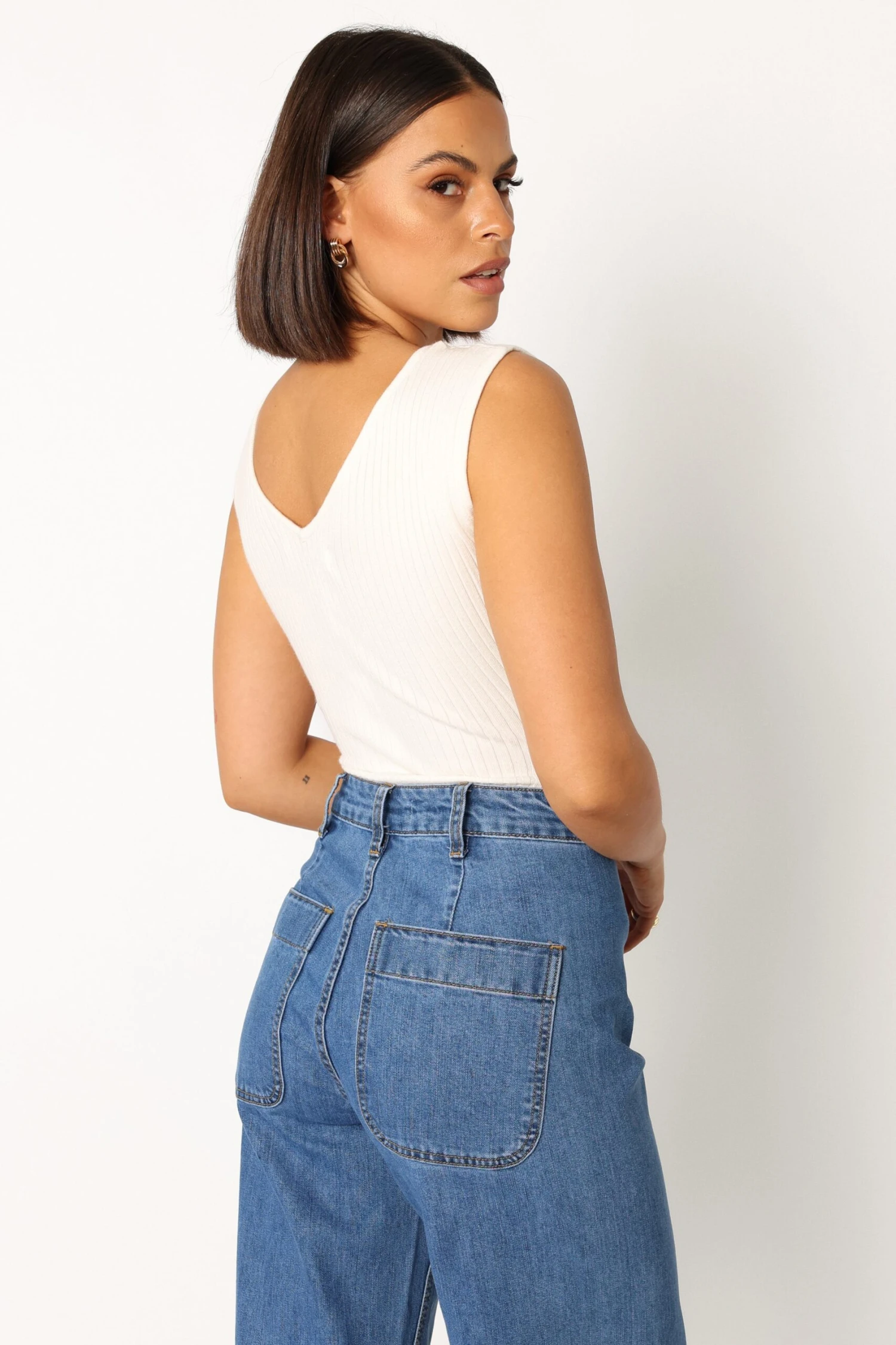 Remi Bodysuit - White 5 Remi Bodysuit - White - Image 4