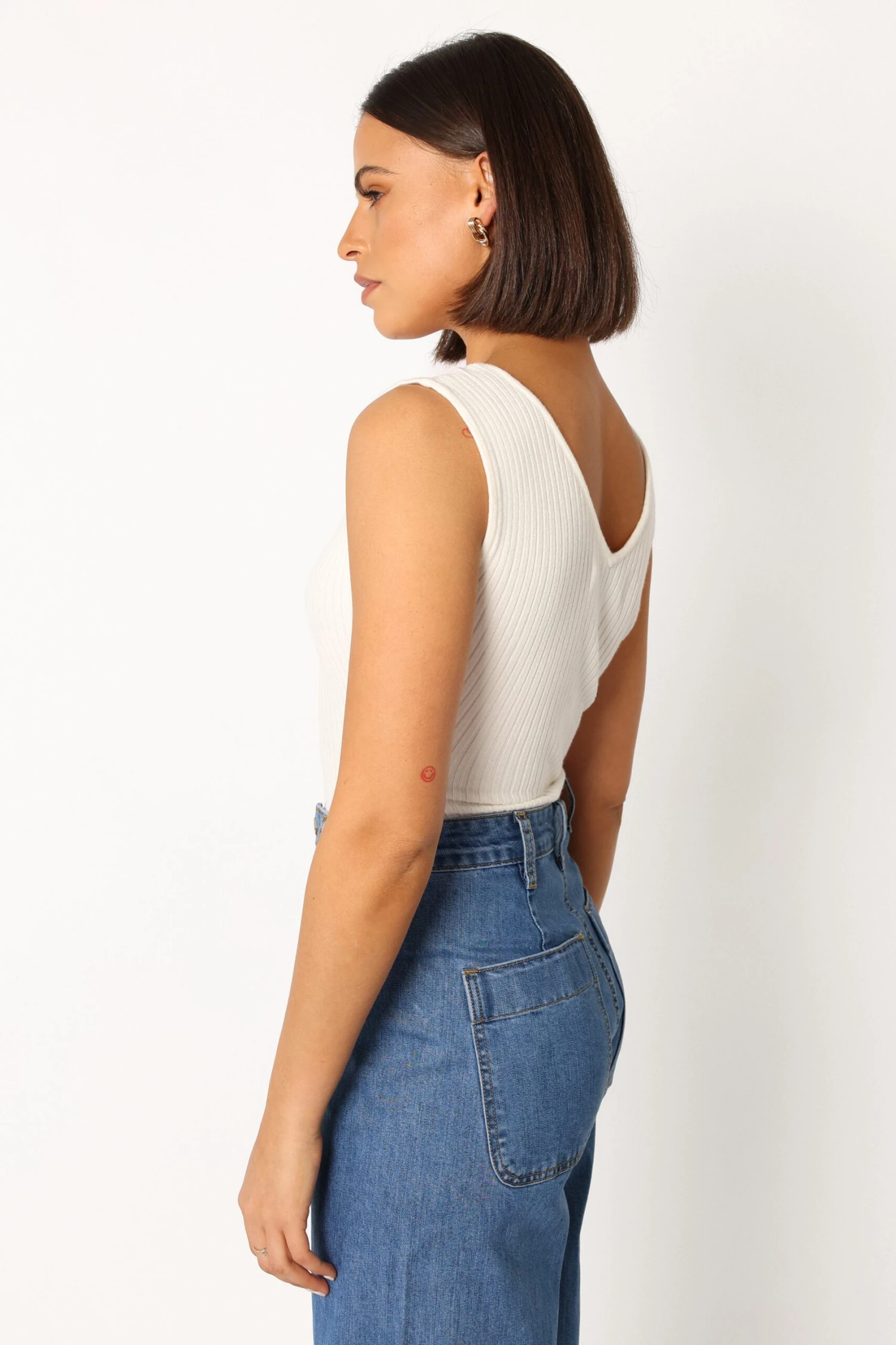 Remi Bodysuit - White 8 Remi Bodysuit - White - Image 7