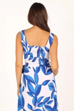 Stephanie Top - White/Blue 17 Stephanie Top - White/Blue -Clothing Discount Shop petal and pup usa tops stephanie top white blue 33612338790577